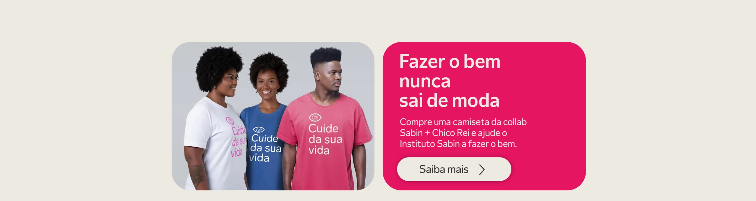 Collab Chico Rei + Sabin